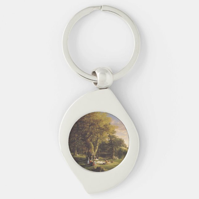 Llavero Thomas Cole The Pic-Nic (Anverso)