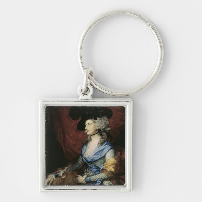 Llavero Thomas Gainsborough |Mrs Sarah Siddons, los actres (Frente)