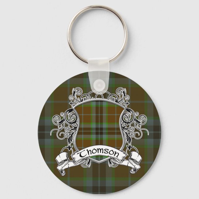 Llavero Thomson Tartan Shield (Anverso)