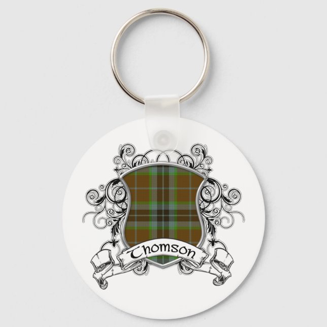 Llavero Thomson Tartan Shield (Anverso)