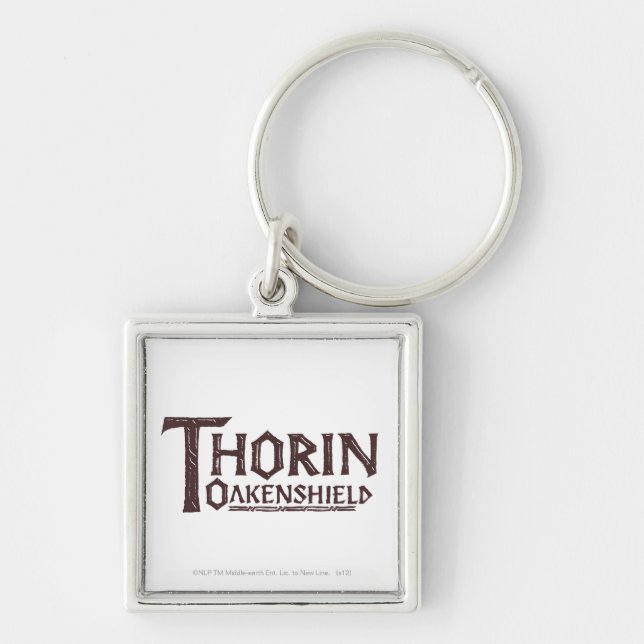 Llavero THORIN OAKENSHIELD™ Logo Brown (Frente)