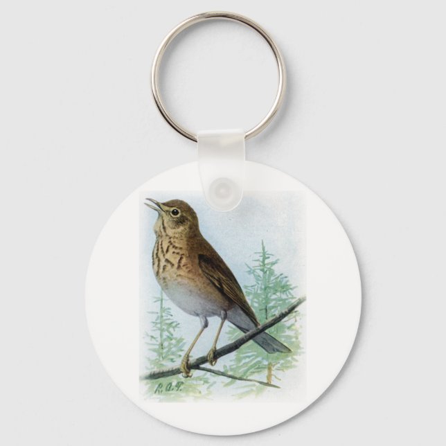 Llavero Thrush, de respaldo ruso (Anverso)