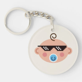 Llavero thug life baby keychain