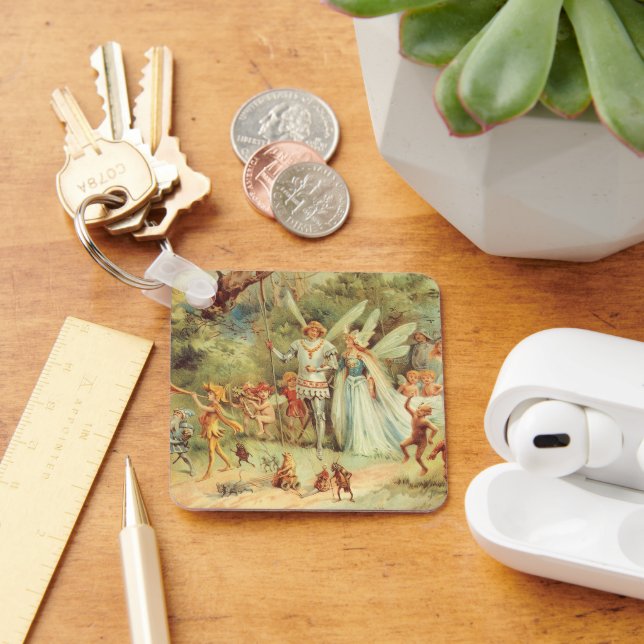 Llavero Thumbelina y el príncipe Boda, cuentos de hadas ve (Escritorio )