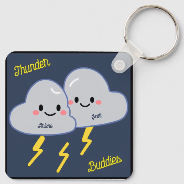 Llavero Thunder Buddies Customized (Reverso )