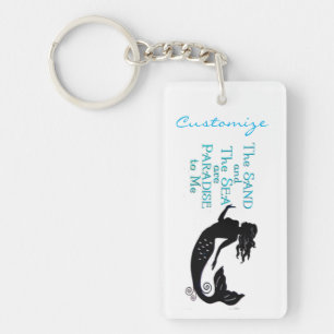 Llavero Thunder_Cove de sirena de arena y playa