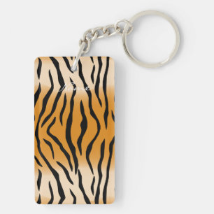 Llavero Thunder_Cove del patrón de bandas de tigre