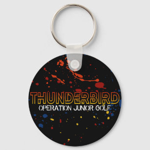 Llavero Thunderbird Golf Keychain - Splatter QR
