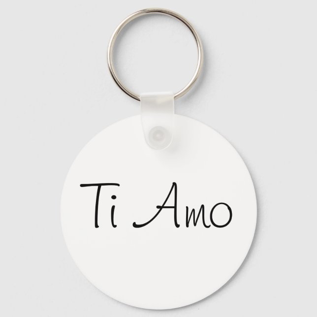 Llavero Ti Amo/I Love You (Anverso)