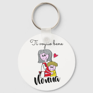 Llavero Ti voglio bene Nonna