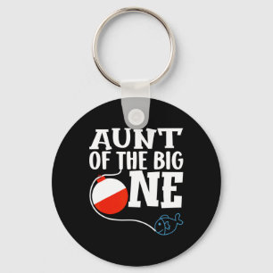 Llavero Tía Del Gran Niño Pescador Primer Cumpleaños Ofi