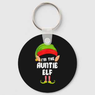 Llavero Tía Elfa Divertida Pj De Navidad Para Grupo Famili