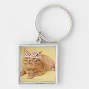 Llavero Tiara que lleva del gato