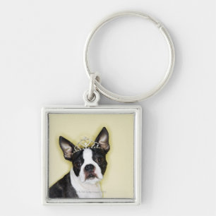 Llavero Tiara que lleva del perro