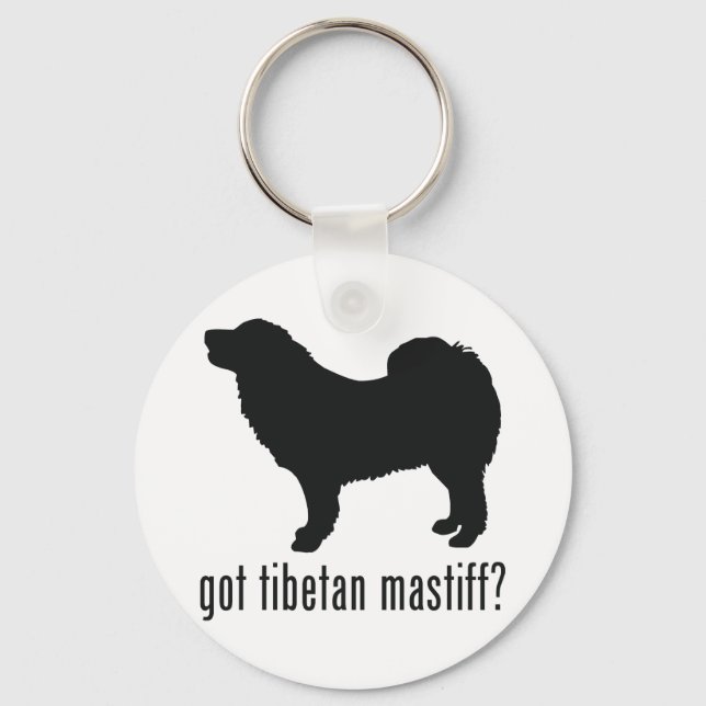 Llavero Tibetano Mastiff (Anverso)