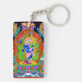Llavero Tibetano oriental de Guay Thangka Simhavaktra Daki