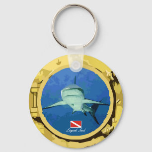 Llavero Tiburón de arrecife gris - Keychain