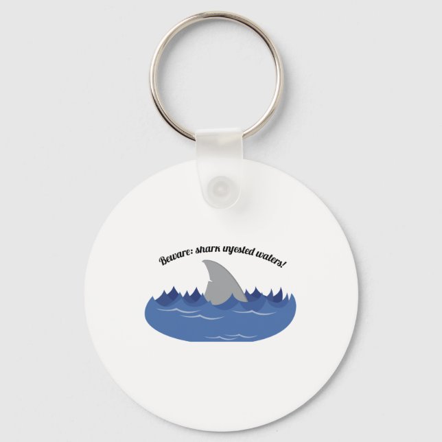 Llavero Tiburón infestado (Anverso)