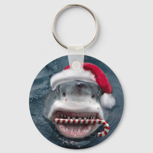 Llavero Tiburón navidad