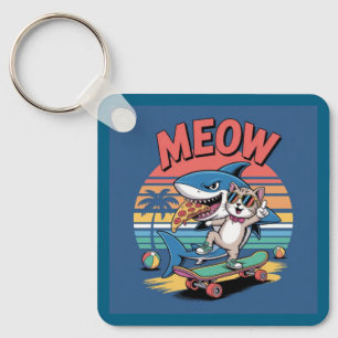 Llavero Tiburón pizza