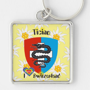 Llavero Ticino Tessin Schlüsselanhänger