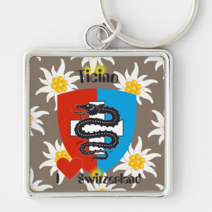 Llavero Ticino Tessin Schlüsselanhänger