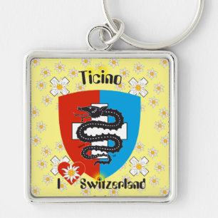 Llavero Ticino Tessin Schlüsselanhänger