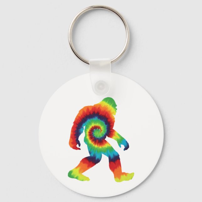 Llavero Tie Dye Bigfoot (Anverso)
