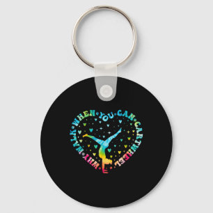 Llavero Tie-dye Cardilla Gimnasia Cheerader Gym