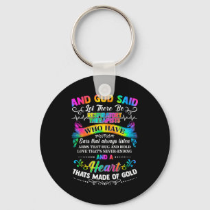 Llavero Tie Dye Y Dios Dijo Sea La Terapia Respiratoria