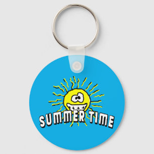 Llavero Tiempo de verano - Sol feliz