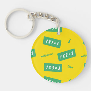 Llavero Tiempos de aprendizaje amarillo