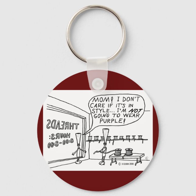 Llavero Tienda de hilos (Anverso)