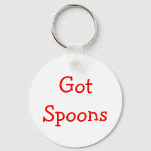 Llavero Tiene cucharas