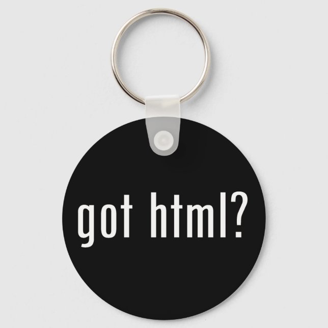 Llavero ¿tiene html? (Anverso)