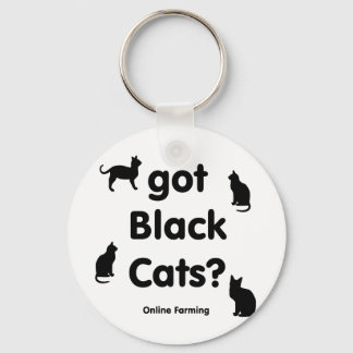 Llavero tienen gatos negros