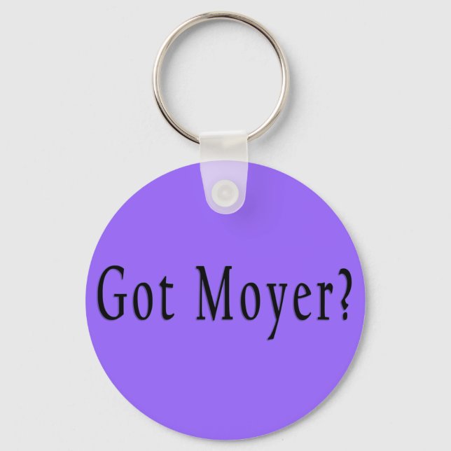 Llavero ¿Tienes a Moyer? - Lilac Keychain (Anverso)