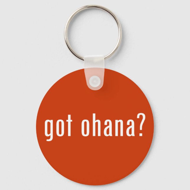 Llavero ¿tienes a ohana? (Anverso)