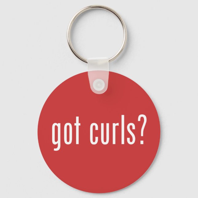 Llavero ¿Tienes Curls? (Anverso)