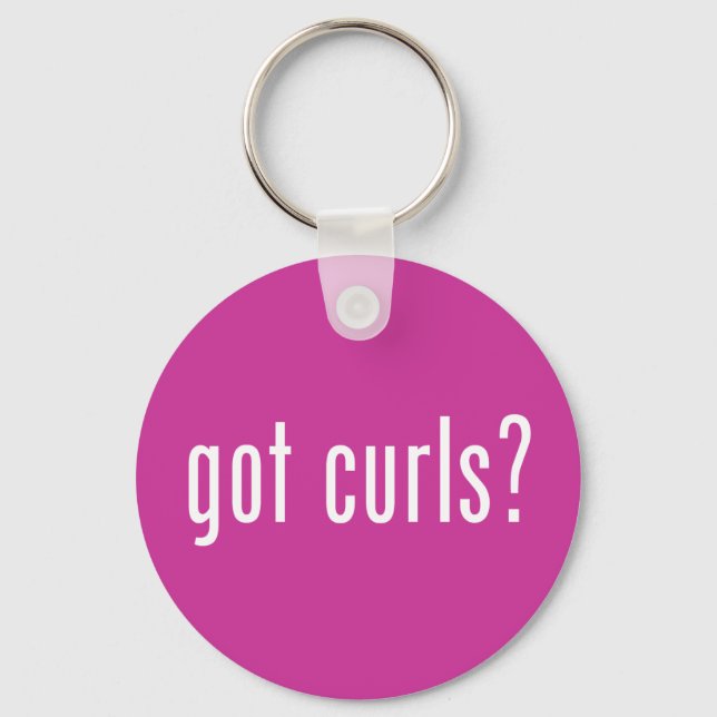 Llavero ¿Tienes Curls? (Anverso)
