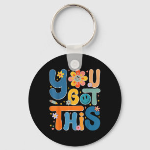 Llavero Tienes este Test Day Rock the Test Teacher Testin