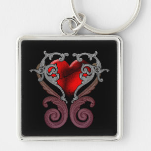 Llavero Tienes Mi Corazón (Rojo)
