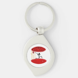 Llavero Tienes Que Estar En La Pelota De Cricket,