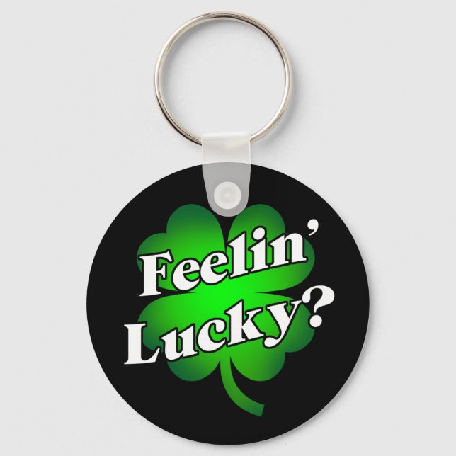 Llavero ¿Tienes suerte? (Anverso)