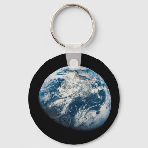Llavero Tierra Tomada De La Nave Espacial Aollo 8.