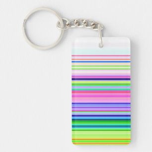 Llavero Tierras de neón de colores cálidos