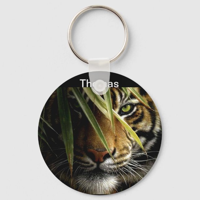 Llavero Tiger Face Willife Keychain (Anverso)