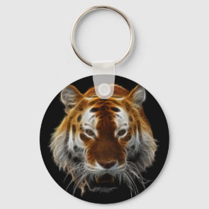 Llavero Tiger Fractal