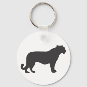 Llavero Tiger Silhouette