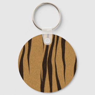 Llavero Tiger Stripes Pattern